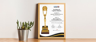 Excellence in Logistics Industry awarded to Late Shri Jai Karan Sharma Founder, Chetak Group